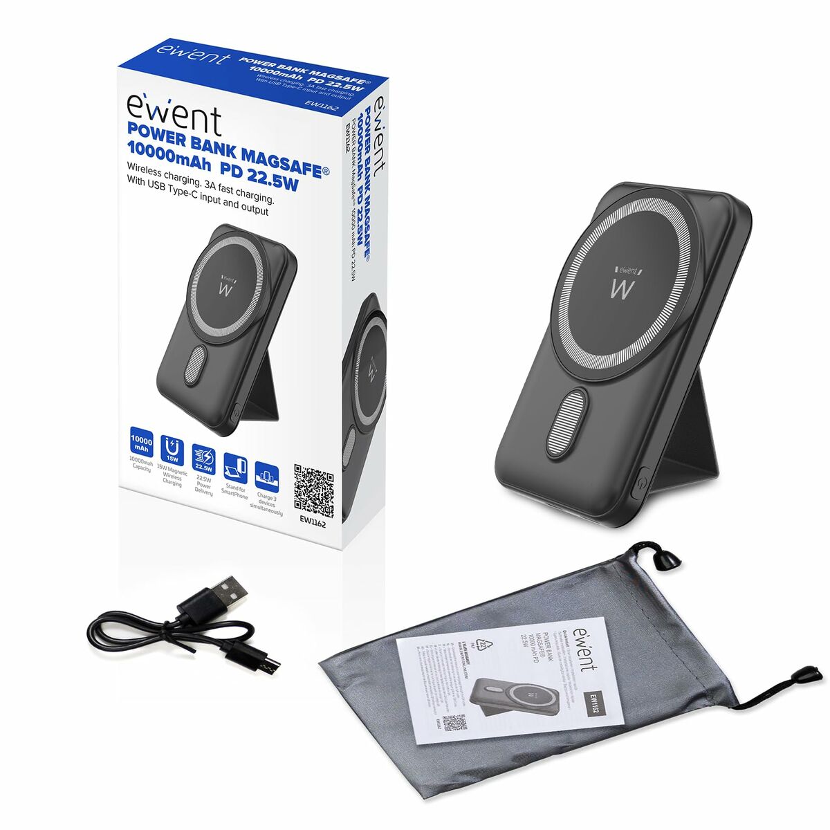 Powerbank Eminent EW1162 finns hos Aktivcamping