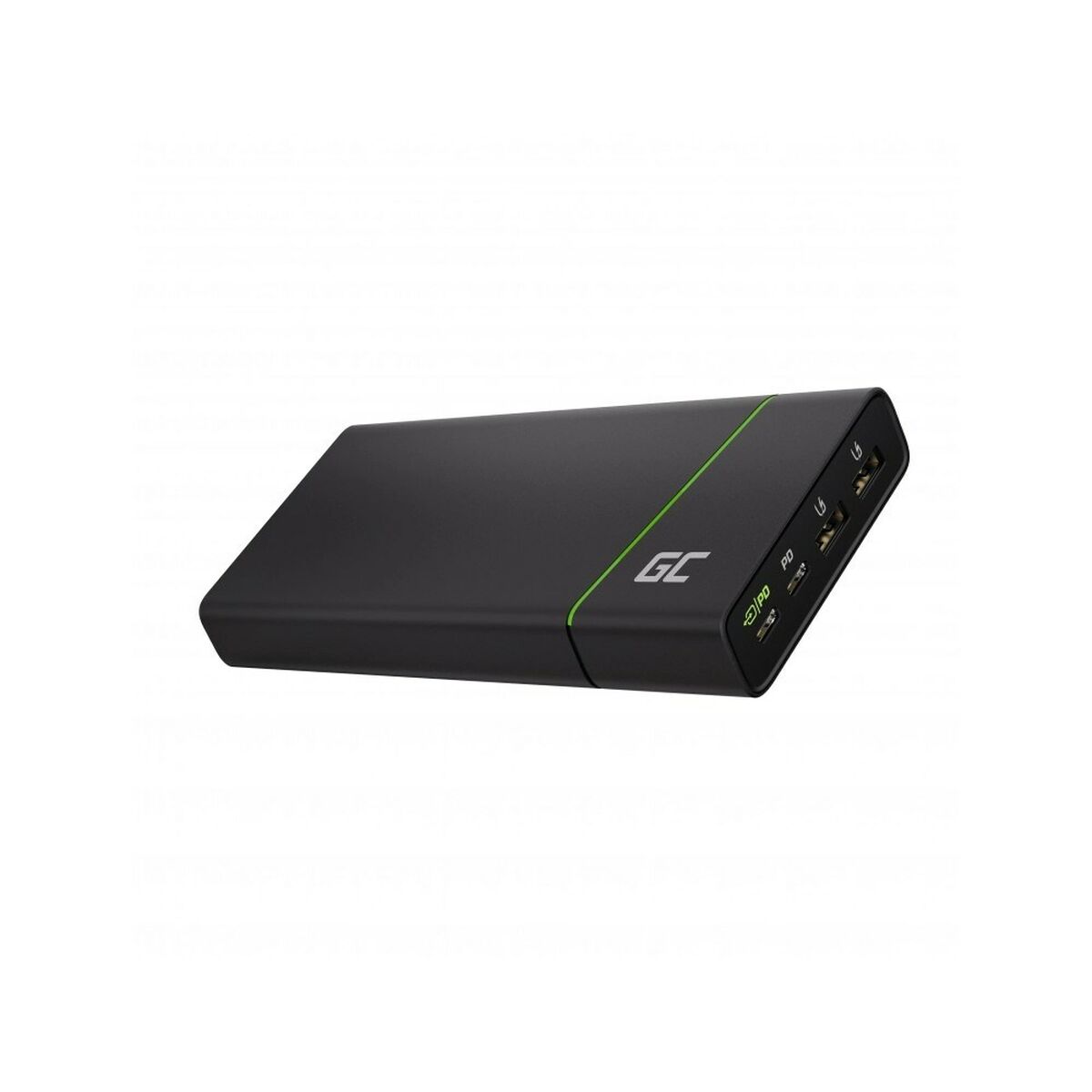 Powerbank Green Cell PBGC04 26800 mah Grön Stål finns hos Aktivcamping