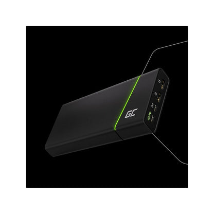 Powerbank Green Cell PBGC04 26800 mah Grön Stål finns hos Aktivcamping
