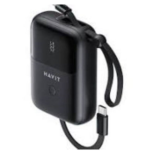 Powerbank Havit PB5215 Svart 10000 mAh finns hos Aktivcamping