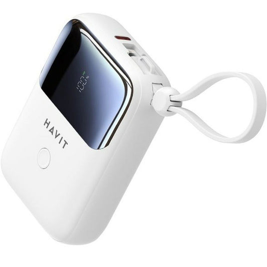 Powerbank Havit PB5215 Vit 10000 mAh finns hos Aktivcamping