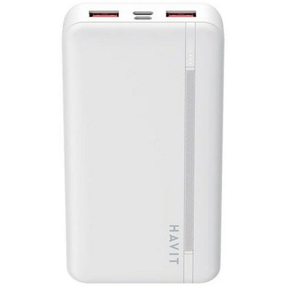 Powerbank Havit PB92 Vit 20000 mAh finns hos Aktivcamping