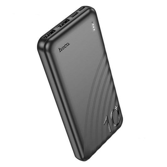Powerbank Hoco J123 black Svart 10000 mAh finns hos Aktivcamping