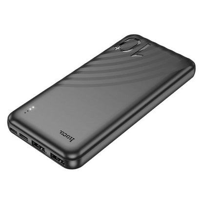 Powerbank Hoco J123 black Svart 10000 mAh finns hos Aktivcamping