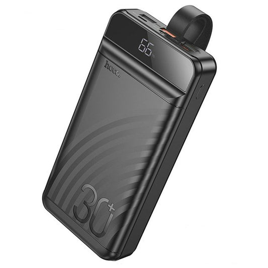 Powerbank Hoco J123B black Svart 30000 mAh finns hos Aktivcamping