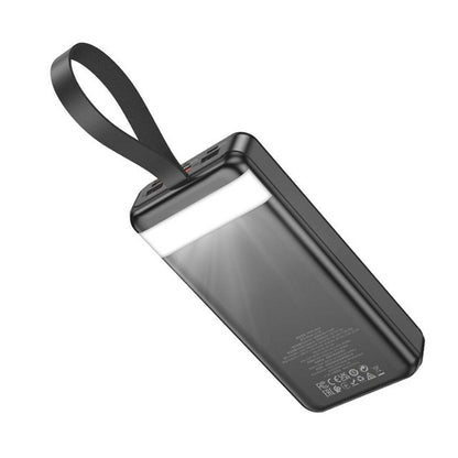 Powerbank Hoco J123B black Svart 30000 mAh finns hos Aktivcamping