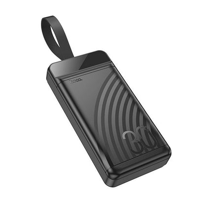 Powerbank Hoco J123B black Svart 30000 mAh finns hos Aktivcamping
