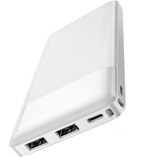 Powerbank Hoco J72 white Vit 10000 mAh finns hos Aktivcamping