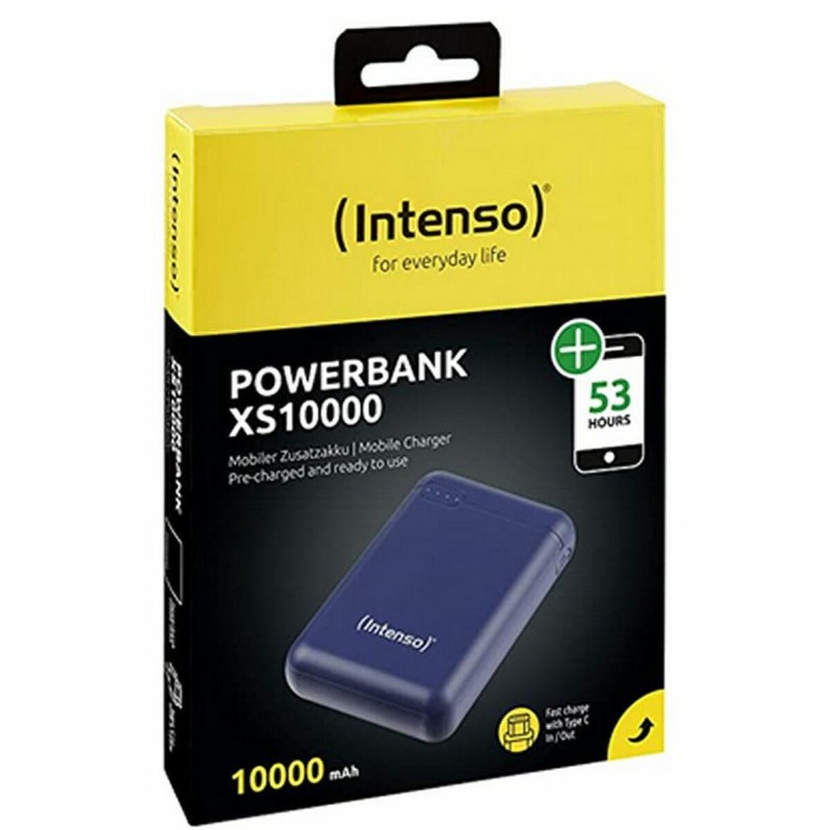 Powerbank INTENSO 7313535 Blå 10000 mAh - finns hos Aktivcamping