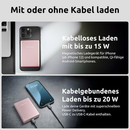 Powerbank INTENSO MW10000 10000 mAh Rosa finns hos Aktivcamping