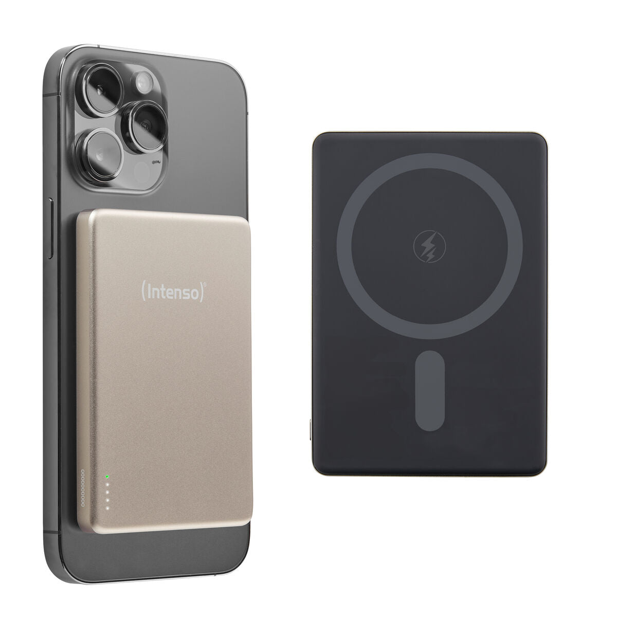 Powerbank INTENSO MW5000 MagSafe 5000 mAh Champagne - finns hos Aktivcamping