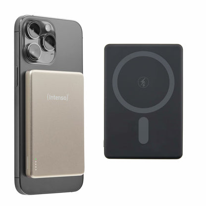 Powerbank INTENSO MW5000 MagSafe 5000 mAh Champagne - finns hos Aktivcamping