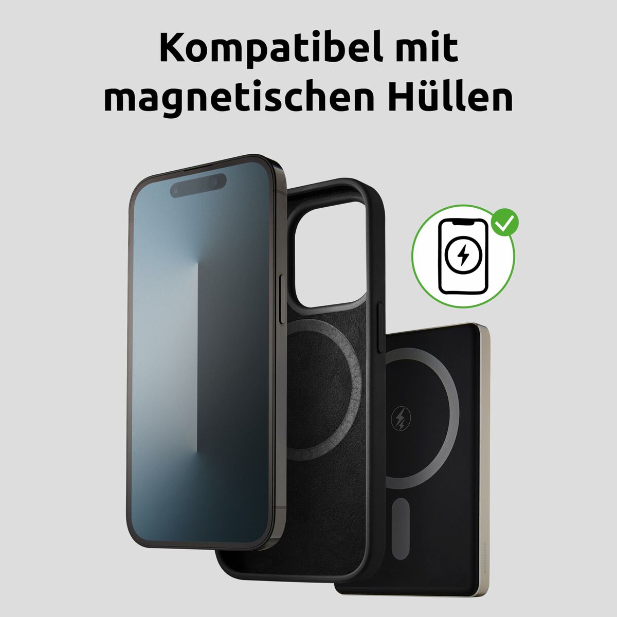 Powerbank INTENSO MW5000 MagSafe 5000 mAh Champagne - finns hos Aktivcamping