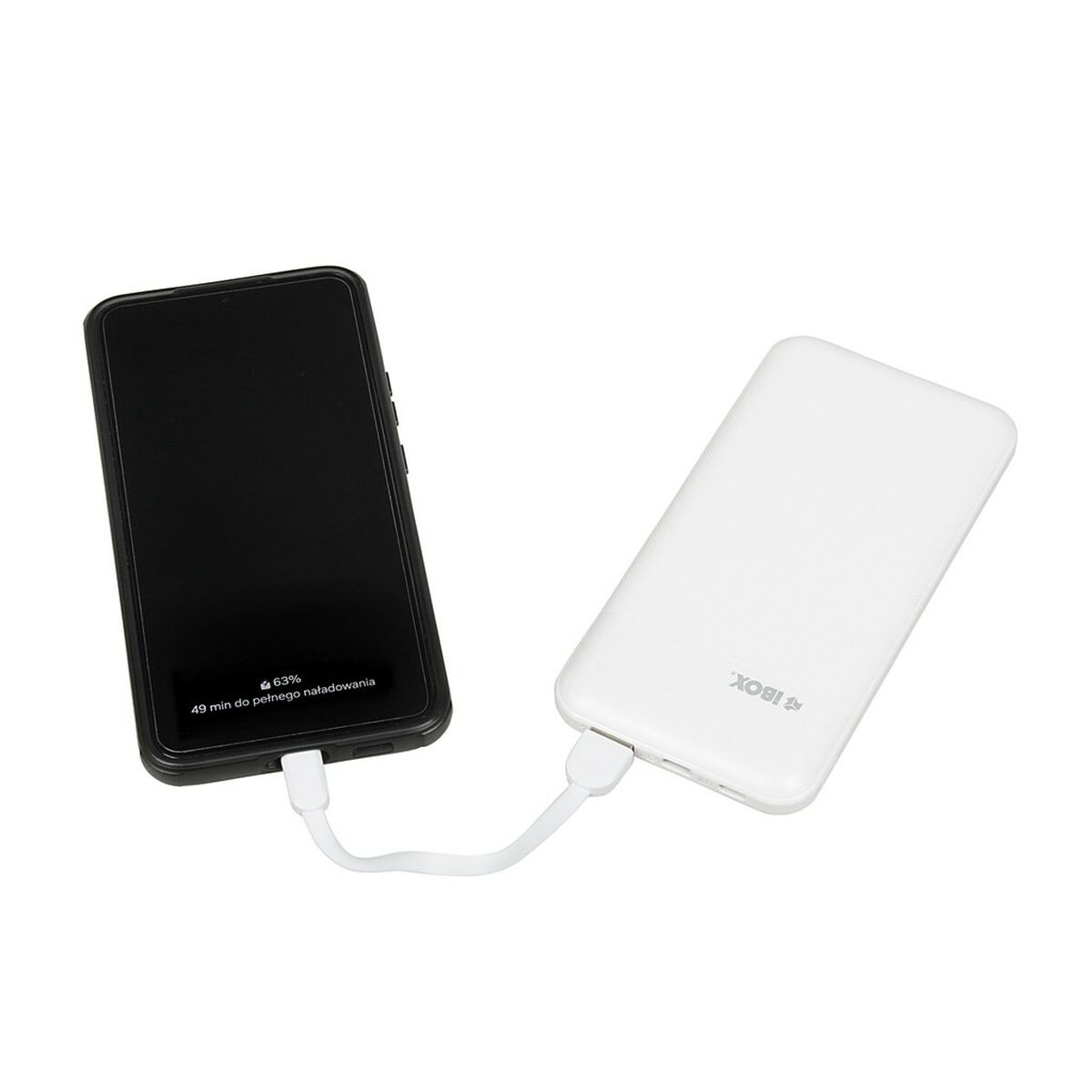 Powerbank Ibox IPB10 Vit 10000 mAh finns hos Aktivcamping