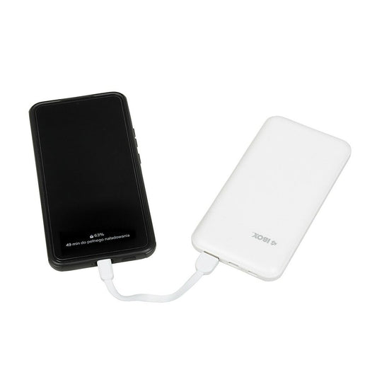 Powerbank Ibox IPB10 Vit 10000 mAh finns hos Aktivcamping