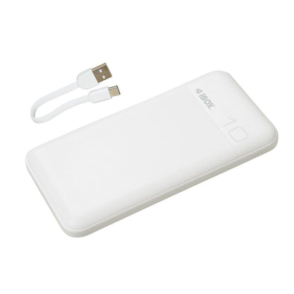Powerbank Ibox IPB10 Vit 10000 mAh finns hos Aktivcamping