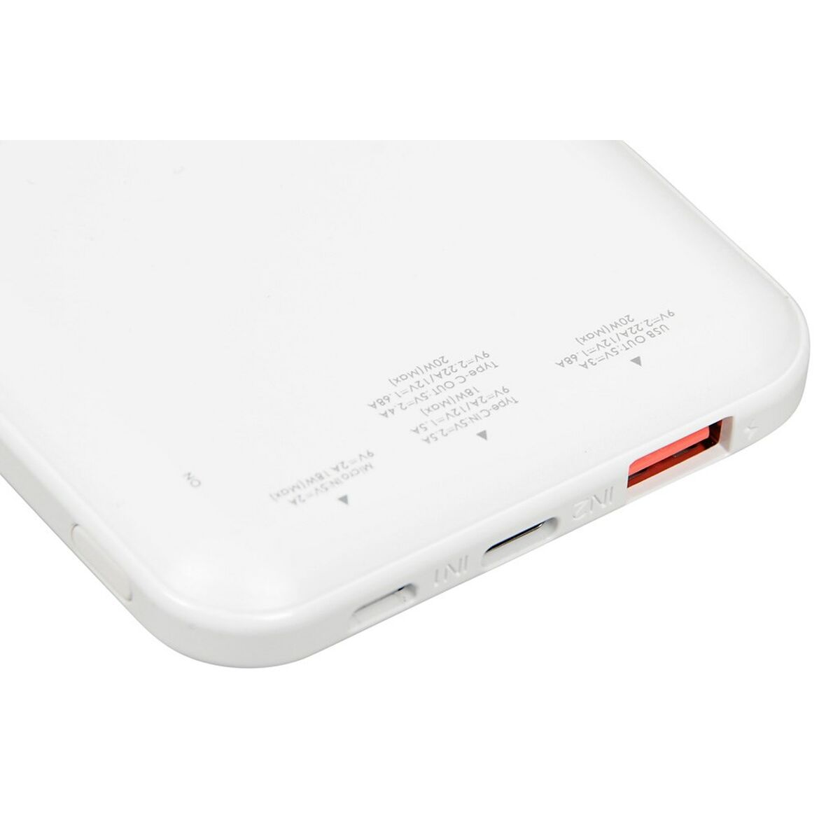 Powerbank Ibox IPB10 Vit 10000 mAh finns hos Aktivcamping