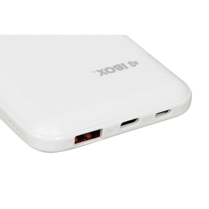 Powerbank Ibox IPB10 Vit 10000 mAh finns hos Aktivcamping