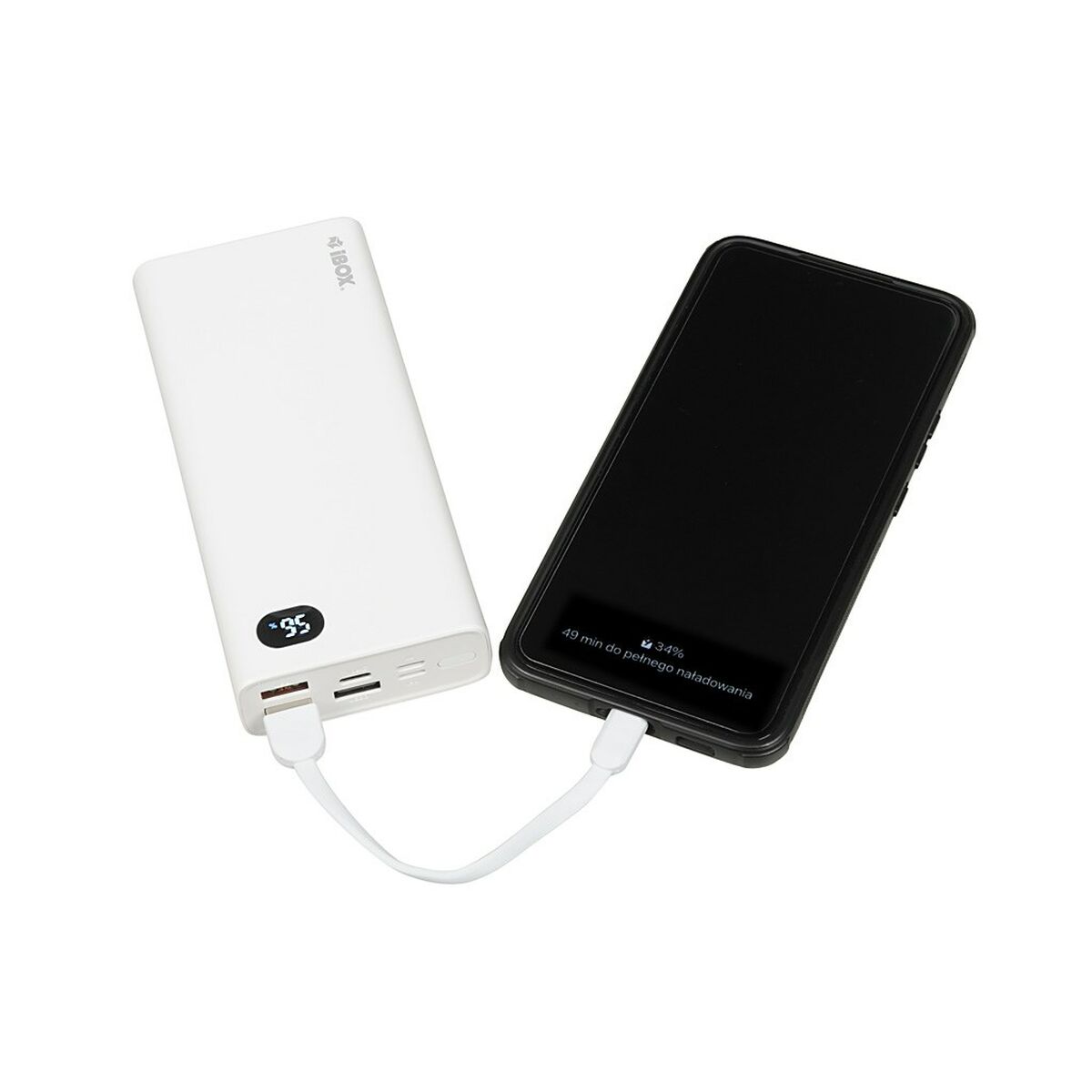 Powerbank Ibox IPB20 Vit 20000 mAh finns hos Aktivcamping