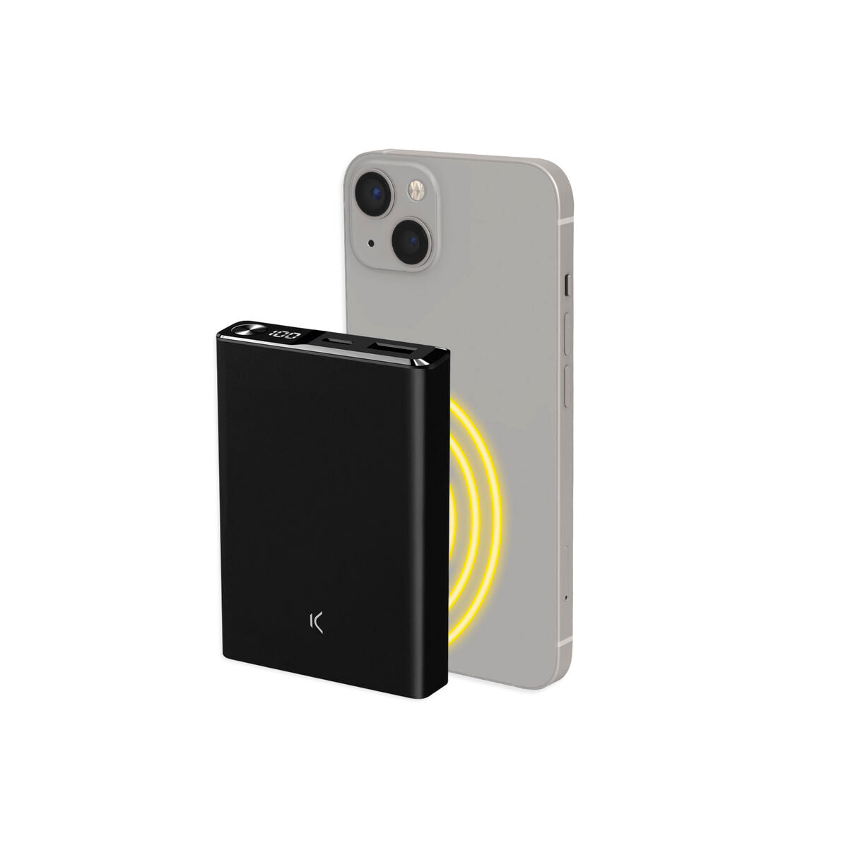 Powerbank KSIX Svart 10000 mAh finns hos Aktivcamping