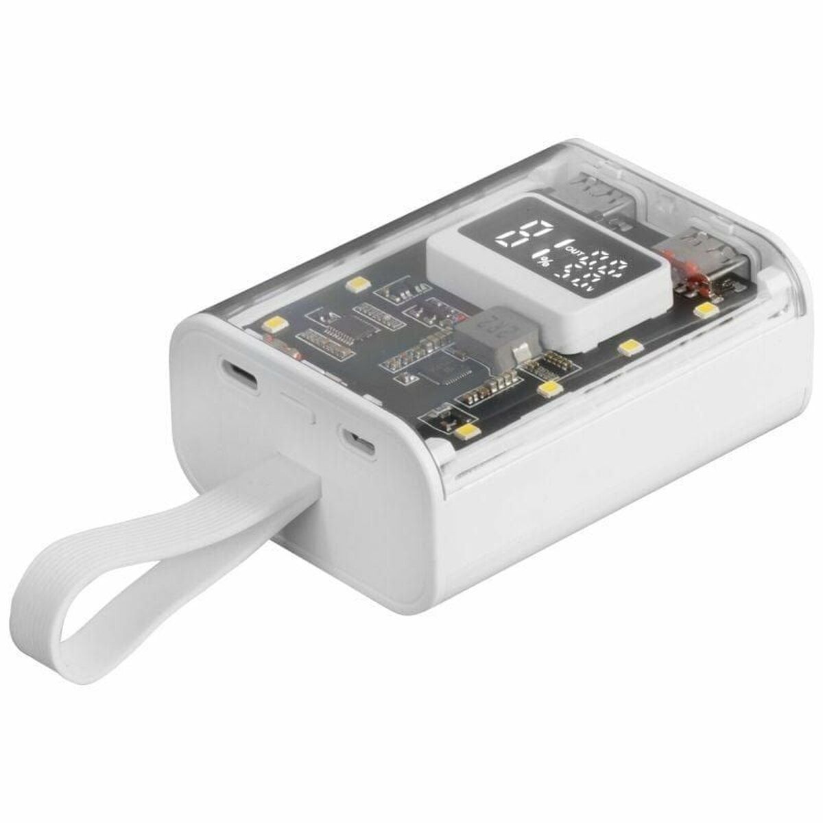 Powerbank Mars Gaming MPK10KW Vit 10000 mAh finns hos Aktivcamping