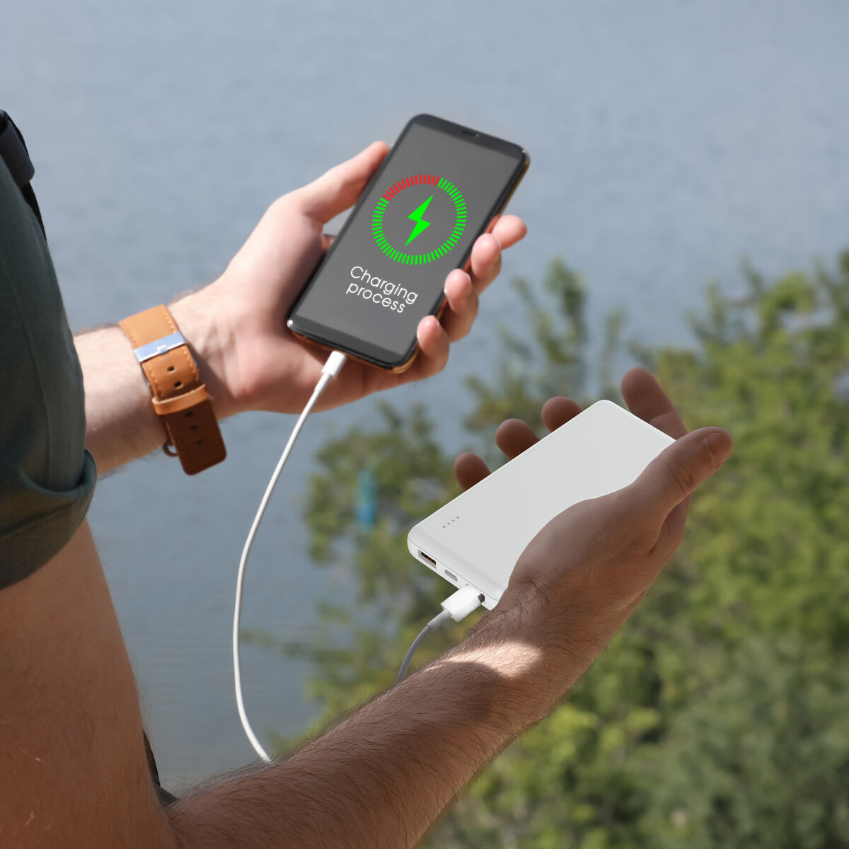 Powerbank Myway Vit 10000 mAh finns hos Aktivcamping