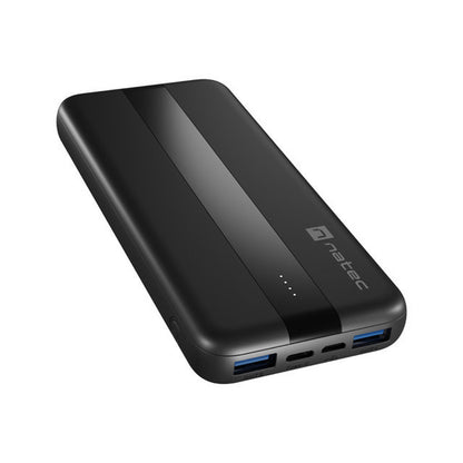 Powerbank Natec NPB-2294 Svart 10000 mAh finns hos Aktivcamping