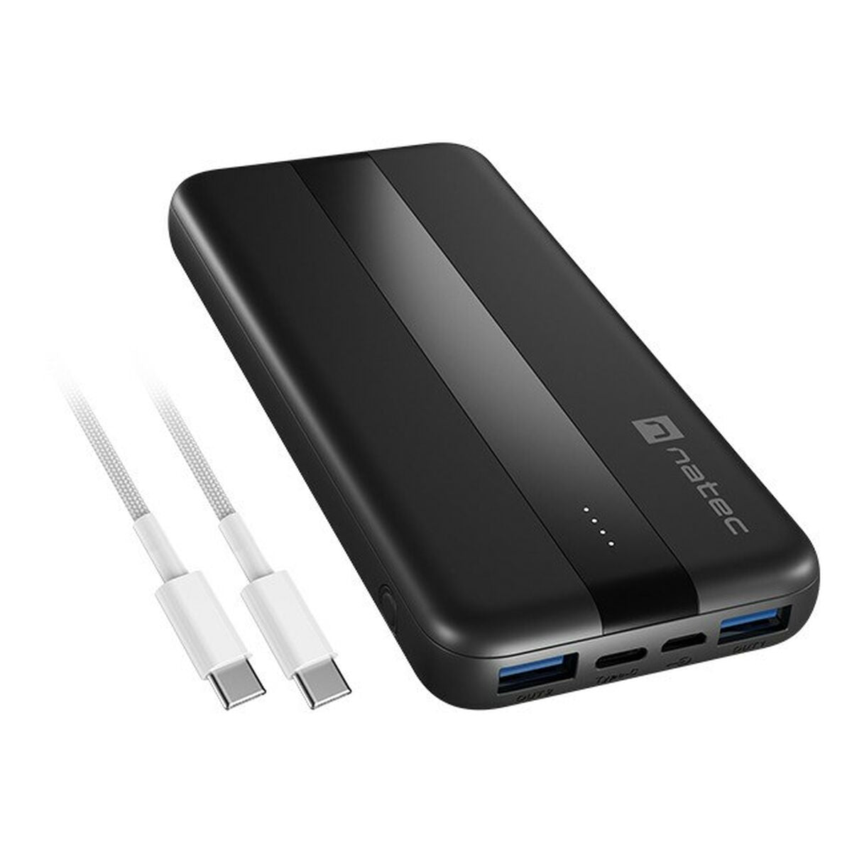 Powerbank Natec NPB-2294 Svart 10000 mAh finns hos Aktivcamping