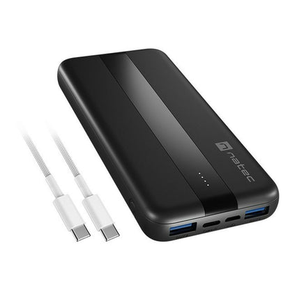 Powerbank Natec NPB-2294 Svart 10000 mAh finns hos Aktivcamping