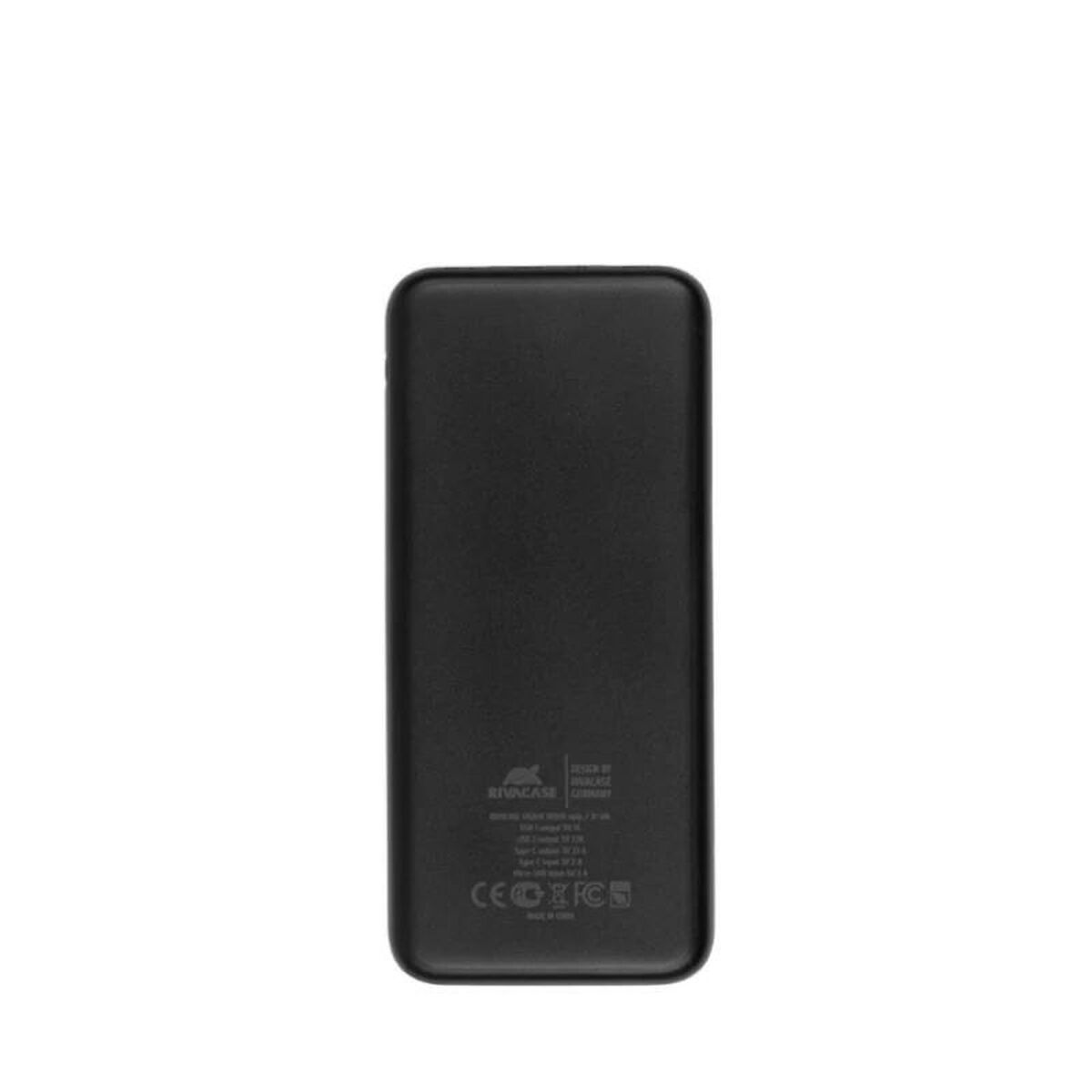 Powerbank Rivacase VA2041 Svart 10000 mAh - finns hos Aktivcamping