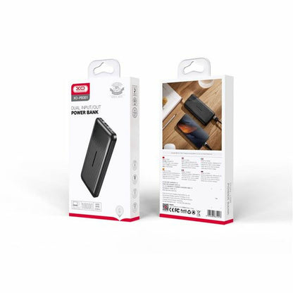 Powerbank XO Svart 10000 mAh finns hos Aktivcamping