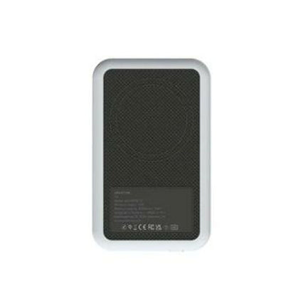 Powerbank med trådlös laddare Kreafunk Grå 5000 mAh finns hos Aktivcamping