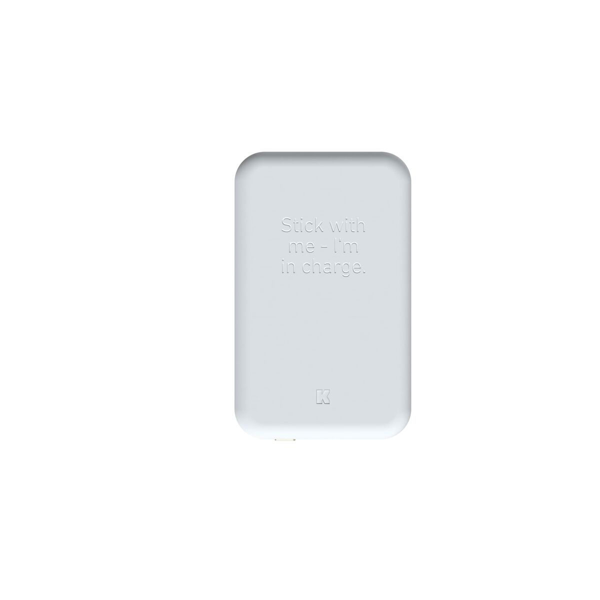 Powerbank med trådlös laddare Kreafunk Grå 5000 mAh finns hos Aktivcamping