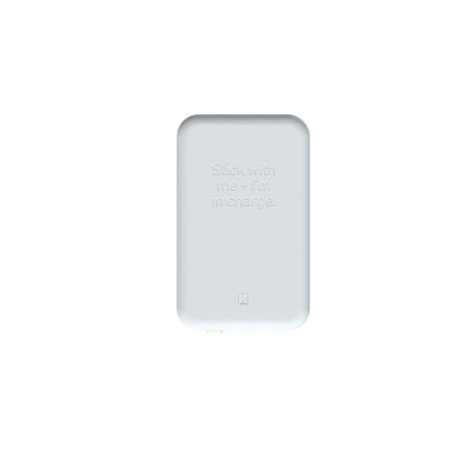 Powerbank med trådlös laddare Kreafunk Grå 5000 mAh finns hos Aktivcamping
