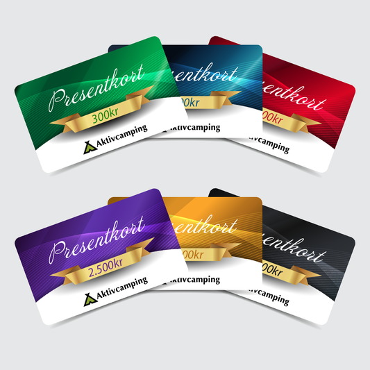 Presentkort - finns hos Aktivcamping