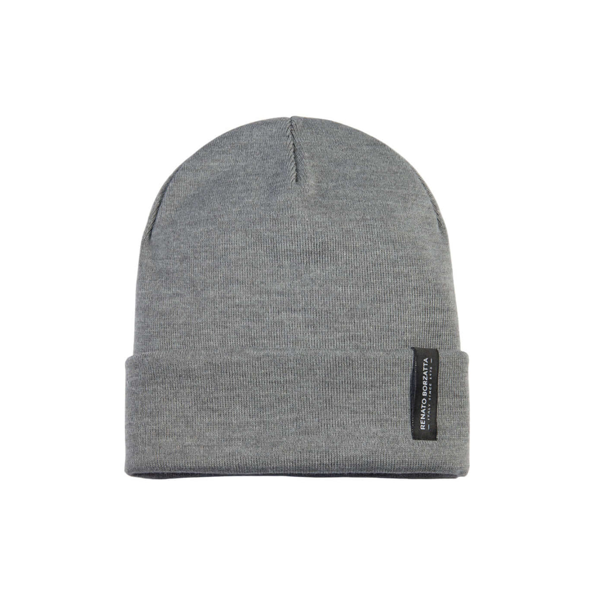 CIMONE Unisex Stickad Mössa Ullblandning Made in Italy Mediumgrå finns hos Aktivcamping