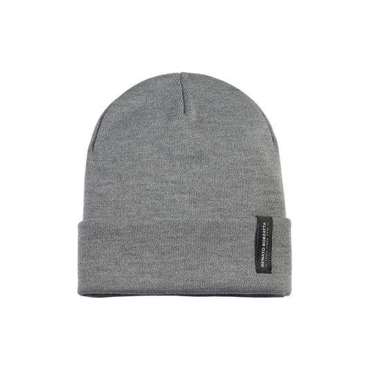 CIMONE Unisex Stickad Mössa Ullblandning Made in Italy Mediumgrå finns hos Aktivcamping