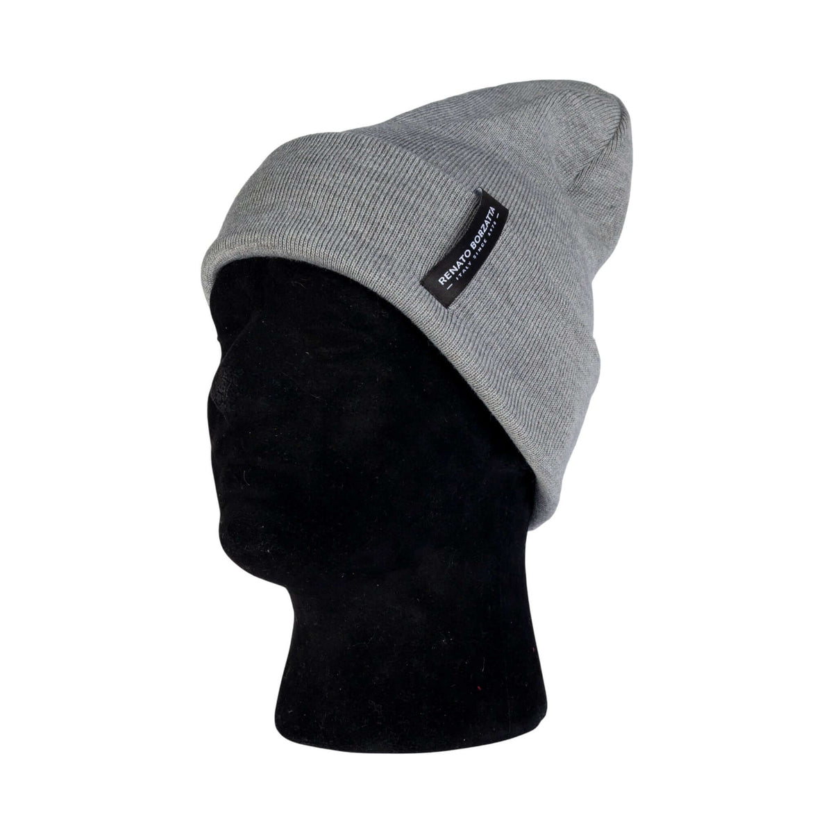 CIMONE Unisex Stickad Mössa Ullblandning Made in Italy Mediumgrå finns hos Aktivcamping