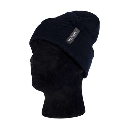 CIMONE Unisex Mössa Stickad Ullblandning Marinblå One Size finns hos Aktivcamping