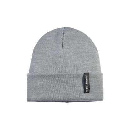 CIMONE Unisex Stickad Mössa i Ullblandning Made in Italy Askgrå One Size finns hos Aktivcamping