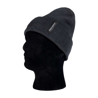 CIMONE Unisex Stickad Ullmössa Made in Italy Antracit finns hos Aktivcamping
