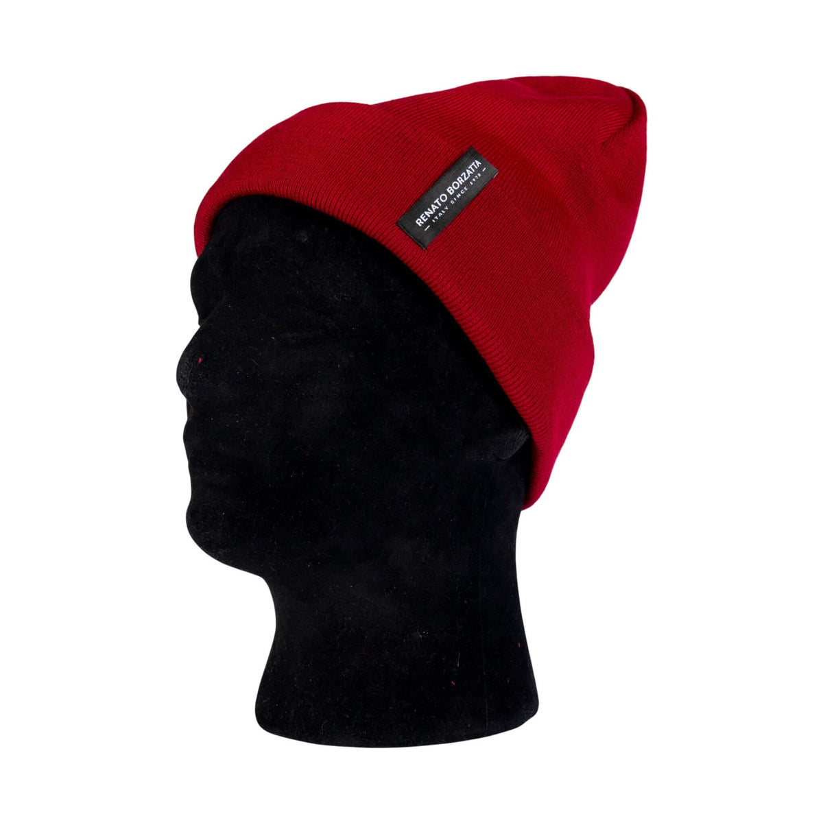 CIMONE Unisex Mössa i Ullblandning Röd Made in Italy finns hos Aktivcamping