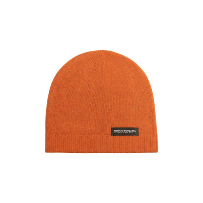 COURMAYEUR Unisex Dubbelsidig Stickad Mössa Paprika Cocoa