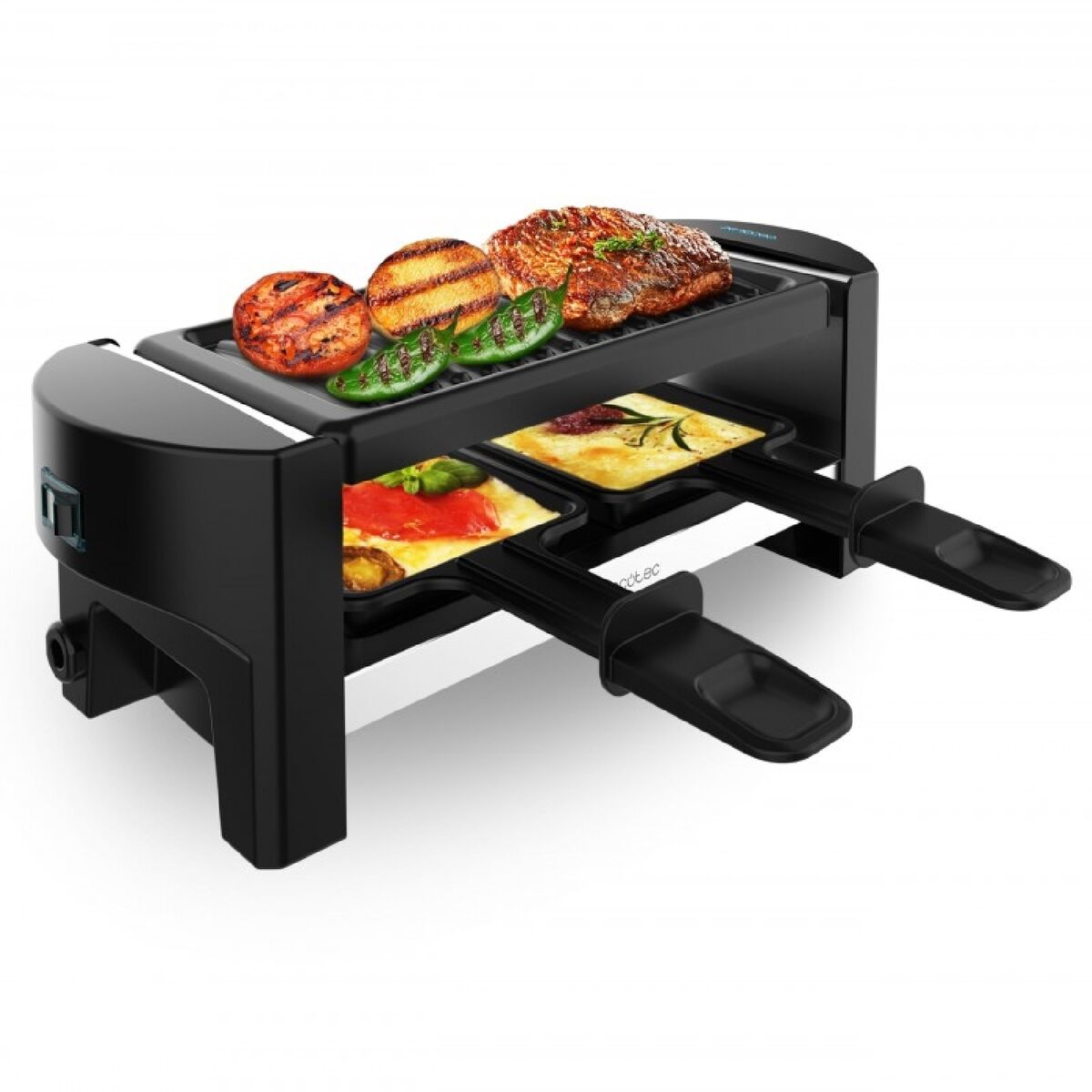 Raclette Cecotec 3200 Pocket Svart - finns hos Aktivcamping