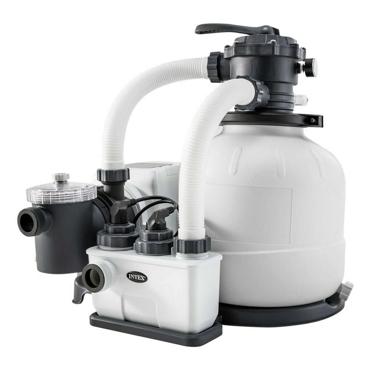 Reningsverk för simbassäng Intex Filter Pump 32000 L finns hos Aktivcamping