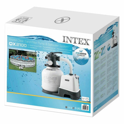 Reningsverk för simbassäng Intex Filter Pump 32000 L finns hos Aktivcamping