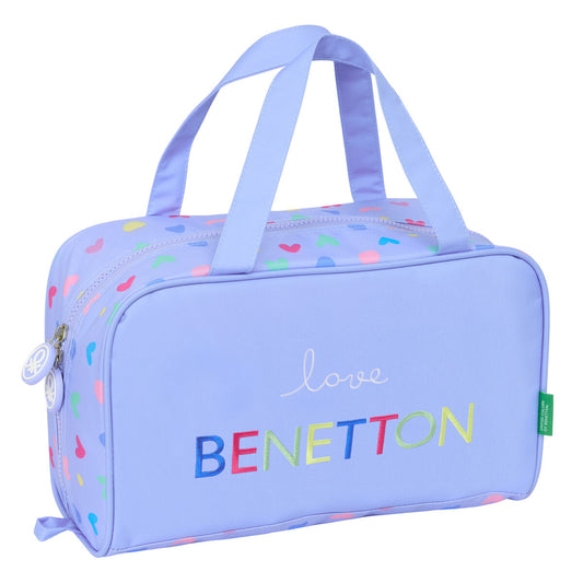 Resenecessär Benetton Lila Lila 31 x 14 x 19 cm finns hos Aktivcamping
