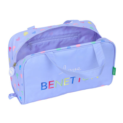 Resenecessär Benetton Lila Lila 31 x 14 x 19 cm finns hos Aktivcamping