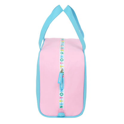 Resenecessär Benetton Unique Rosa Turkos 31 x 14 x 19 cm - finns hos Aktivcamping
