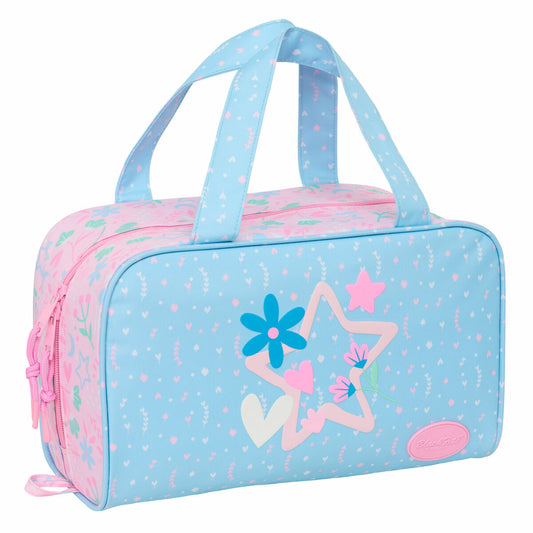 Resenecessär BlackFit8 Smile Rosa Ljusblå 31 x 14 x 19 cm finns hos Aktivcamping